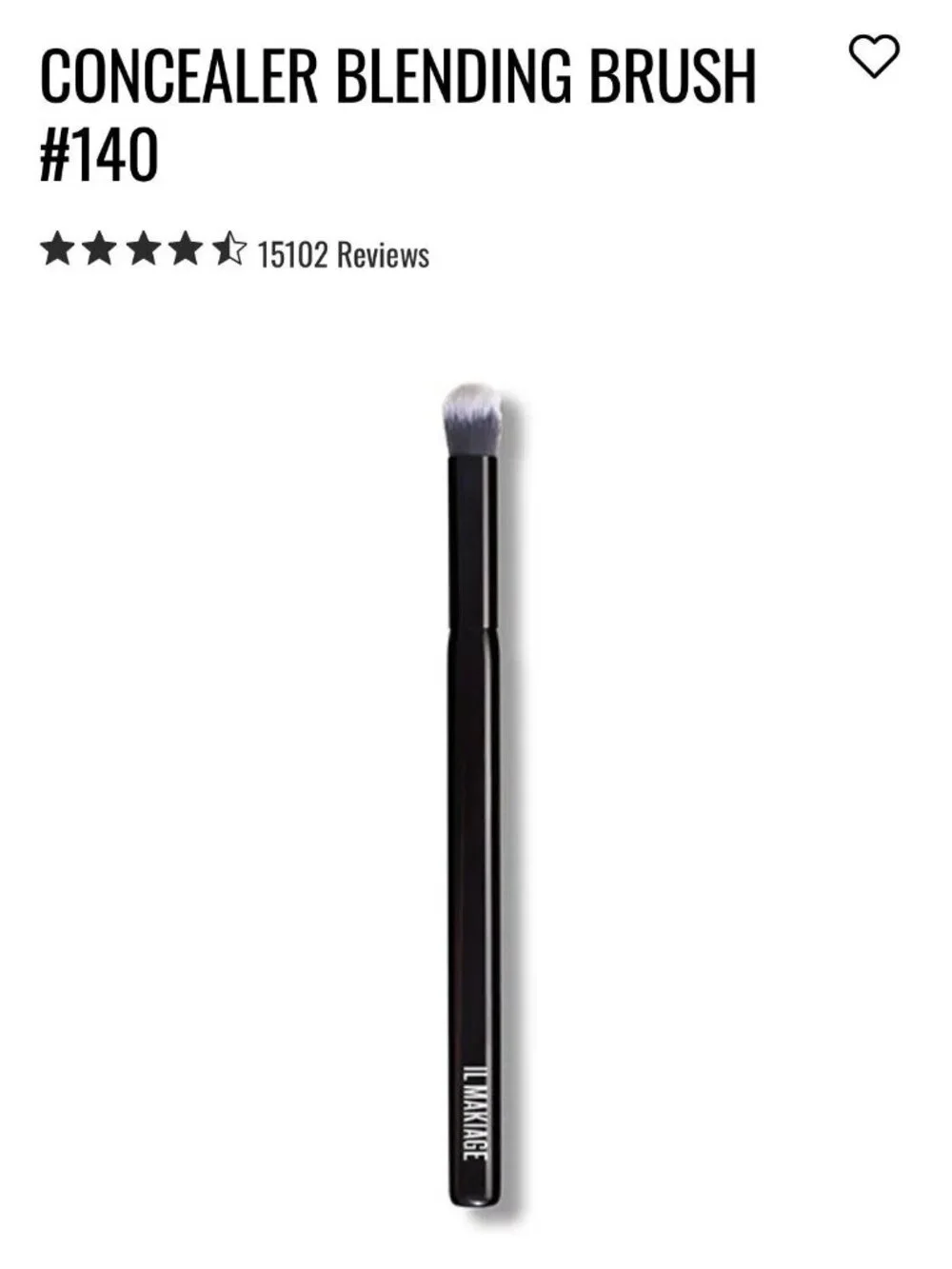 IL Makiage Concealer Blending Brush 140 NEW